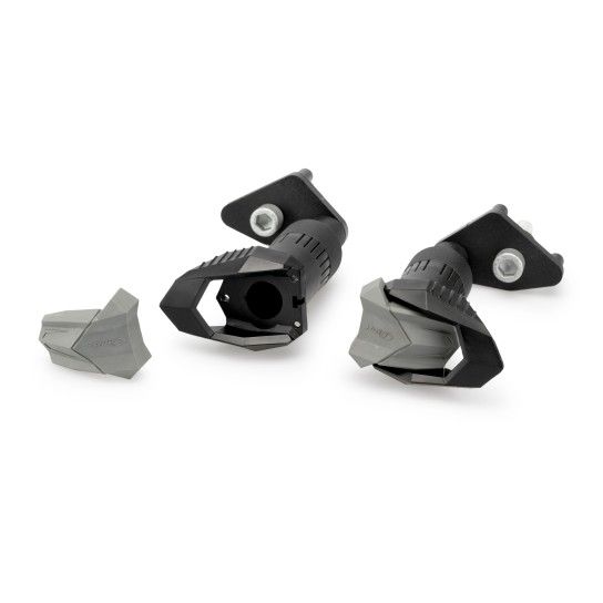 PUIG R19 BLACK FRAME SLIDERS APRILIA RS 660 2021