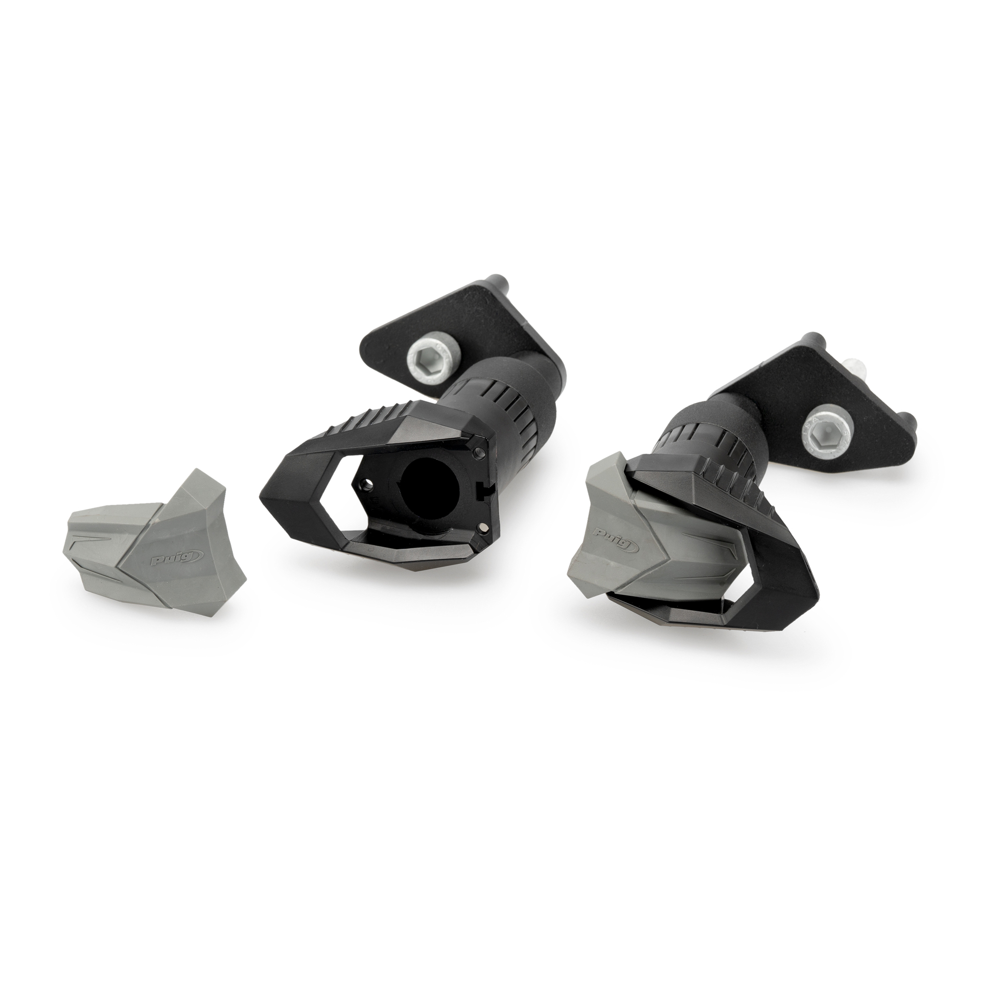 PUIG SUZUKI GSX8-R 2024 PROTETOR DE MOTOR R19 PRETO