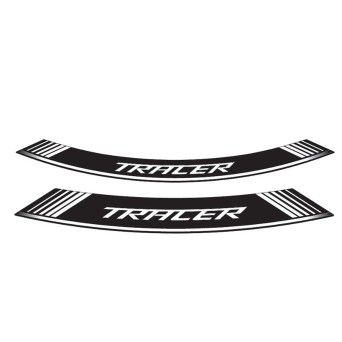 PUIG TRACER 2015-20 FITAS DE RODA PERSONALIZADAS BRANCA