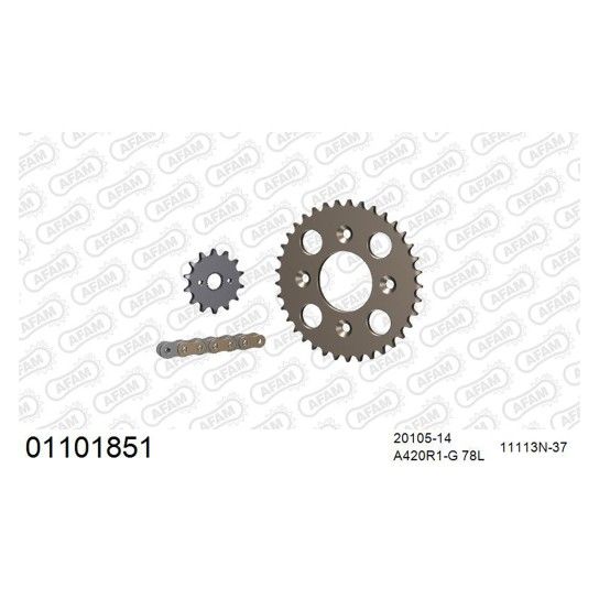 AFAM KIT ALUMINIO CRF 50 2004-24