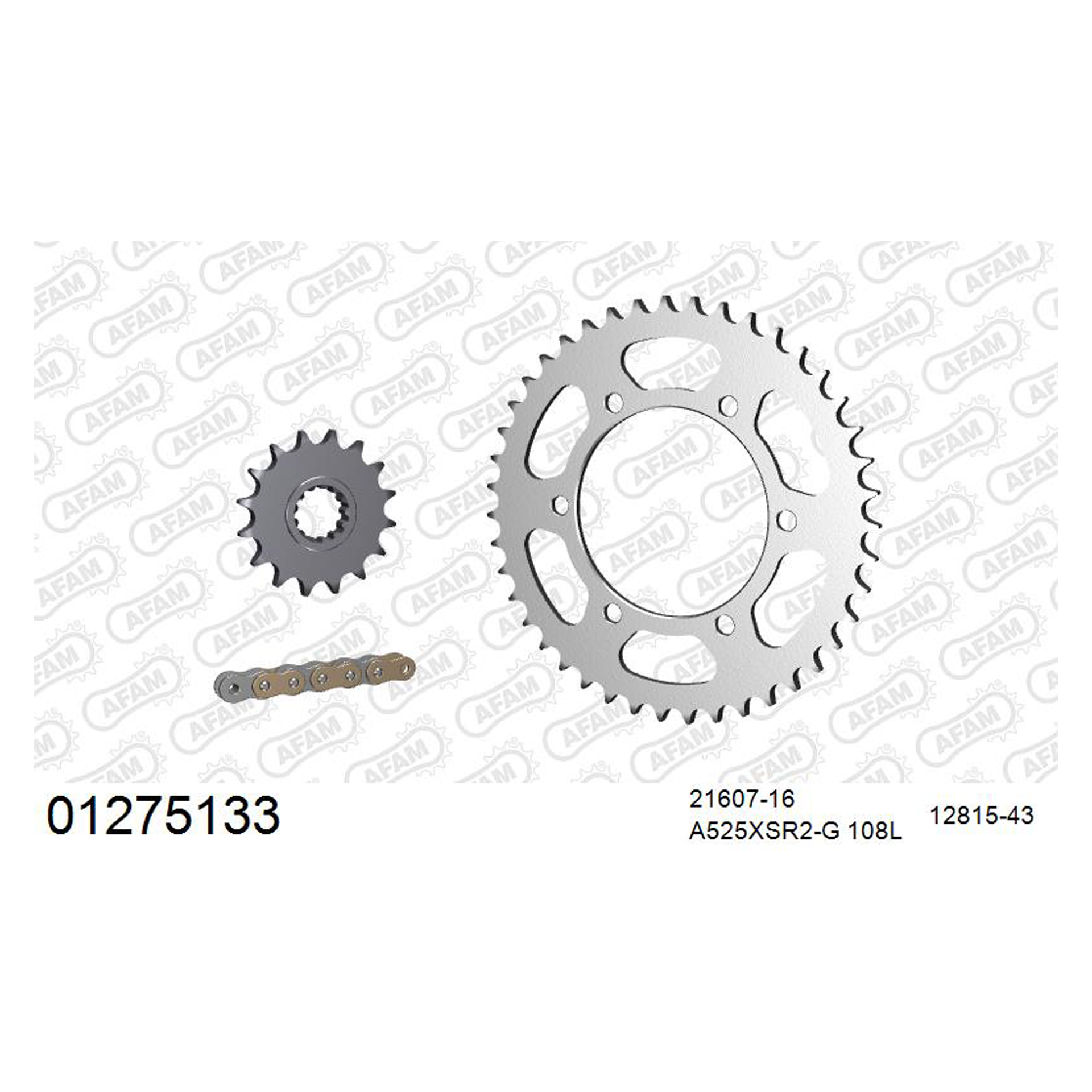AFAM KIT AÇO MT-07 2014-23 AFAM KIT AÇO MT-07 2014-23