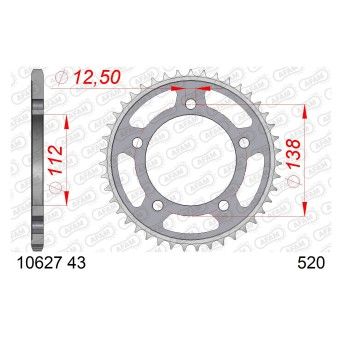 AFAM CREMALHEIRA AO 520 CBF500 NC700 NC750 X-ADV HORNET 750