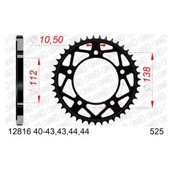 AFAM CREMALHEIRA AO 525 MT 09 TRACER 2021-23 YZF-R1 2015-23