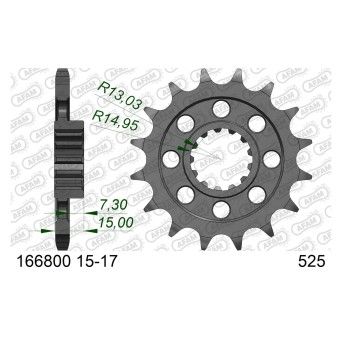 AFAM PINHAO 525 S 1000 RR 2009-24