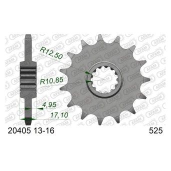 AFAM PINHAO 525 CB500 1994-03 CBF 500 2004-07