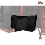 FOOTWELL PROTECTION KIT ALU BLACK - VILLAIN SX10