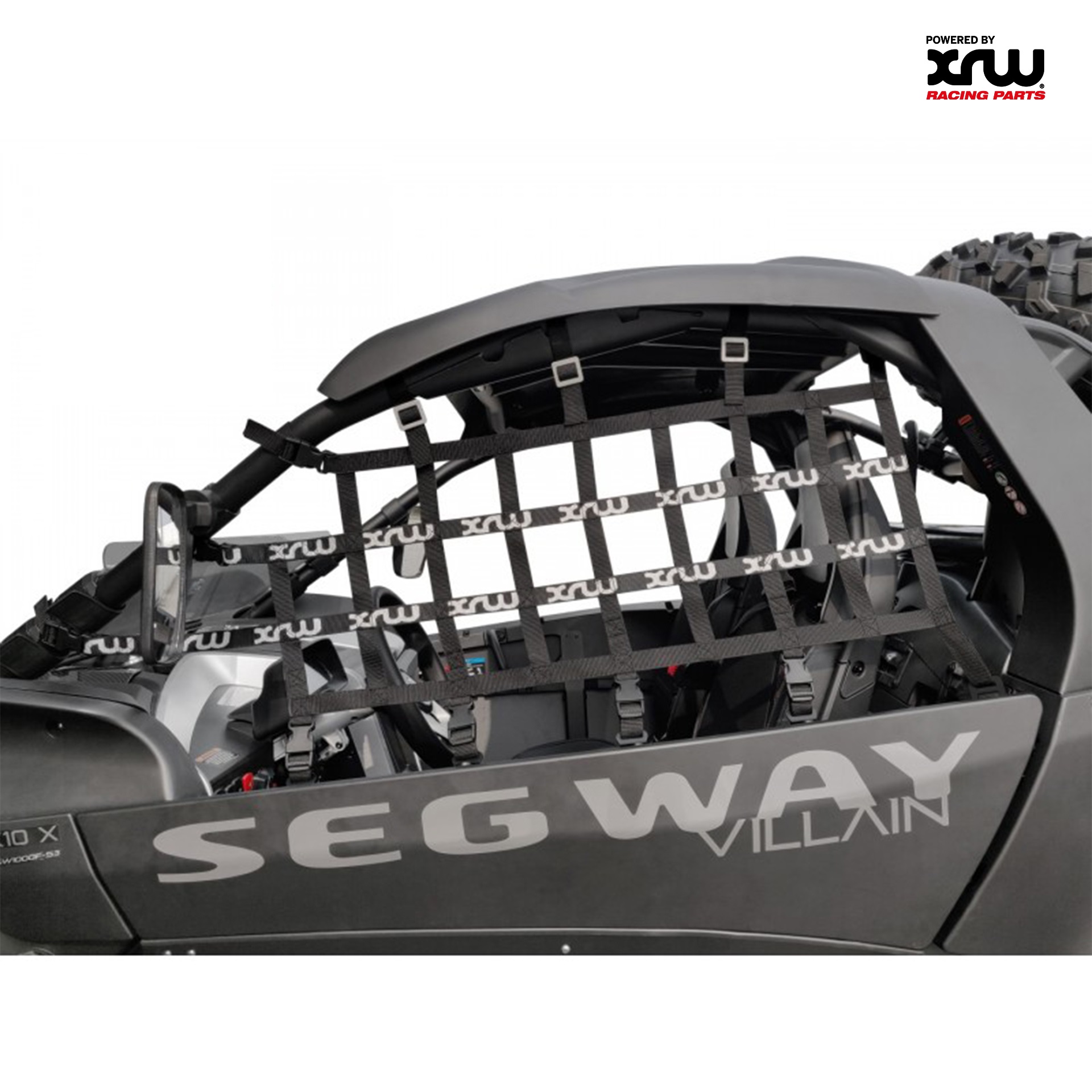 ROLL CAGE NETS WHITE - VILLAIN SX10 ROLL CAGE NETS WHITE - VILLAIN SX10