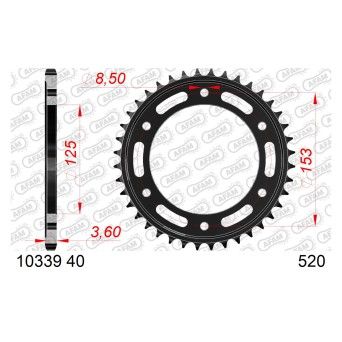 AFAM CREMALHEIRA AO 520 CRF 300 L LA RALLY 2021-24