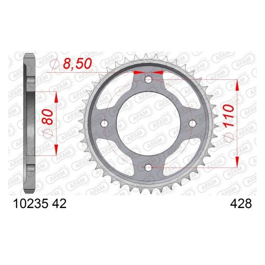 AFAM CREMALHEIRA AO 428 CBF 125 M 2009-16