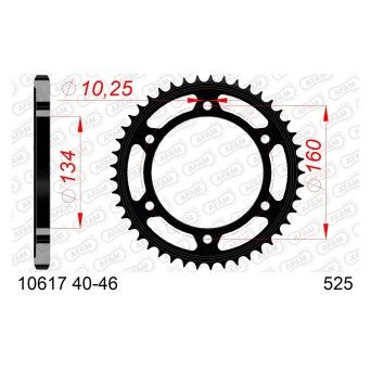 AFAM CREMALHEIRA AO 525 CBR1000RR 2004-24 CBR600F RR 01-24