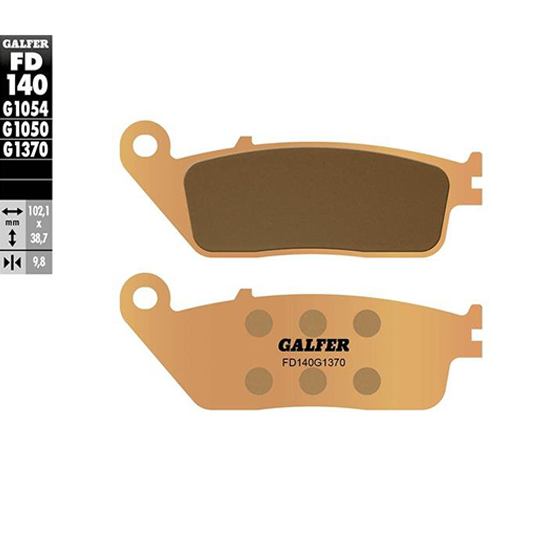 GALFER 140-1370 PASTILHAS TRAVAO