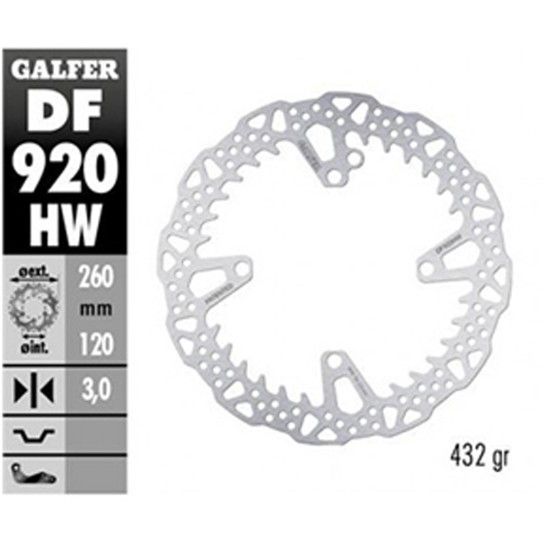 GALFER SHERCO DISCO FRENTE SHARK 260X3mm
