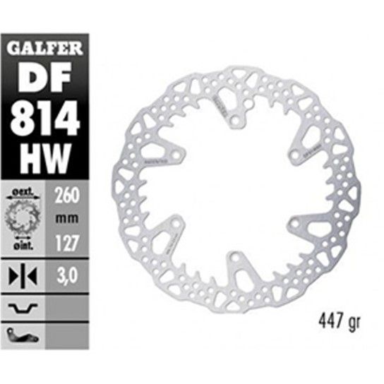 GALFER BETA DISCO FRENTE SHARK 260X3mm