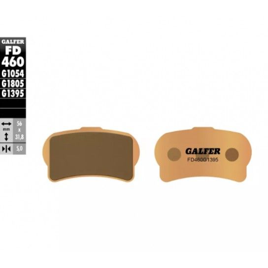 GALFER 460-1395 PASTILHAS TRAVAO TRIAL