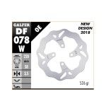 GALFER DISCO REDONDO 220x3.5MM PCX 125 DISCO FRENTE