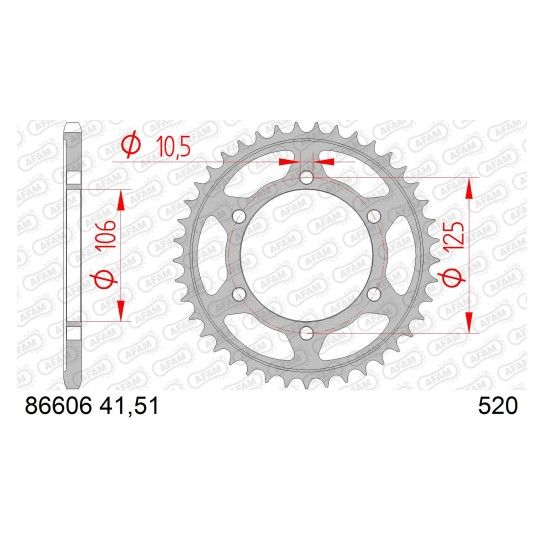 AFAM CREMALHEIRA AO 520 TRIUMPH DAYTONA TIGER TRIDENT 660