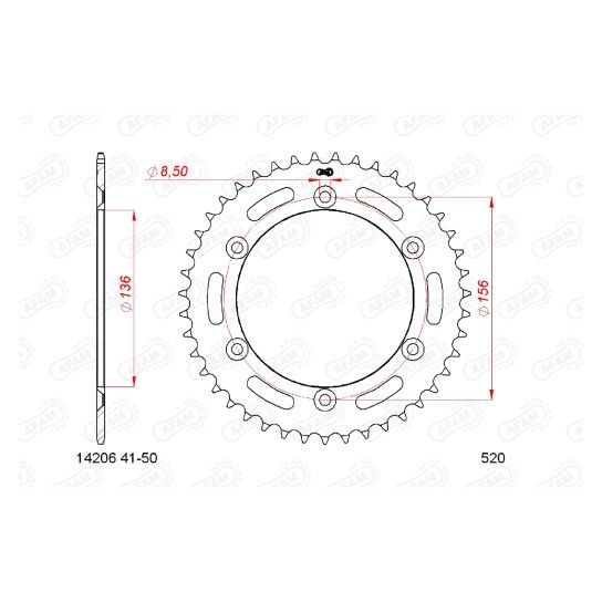 AFAM CREMALHEIRA AO 520 BETA GAS GAS HUSQVARNA 2002-13