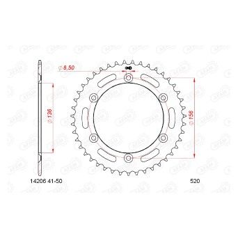 AFAM CREMALHEIRA AO 520 BETA GAS GAS HUSQVARNA 2002-13