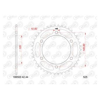 AFAM CREMALHEIRA AO 520 TRK502X LENCINO 500 TRAIL 2017-21