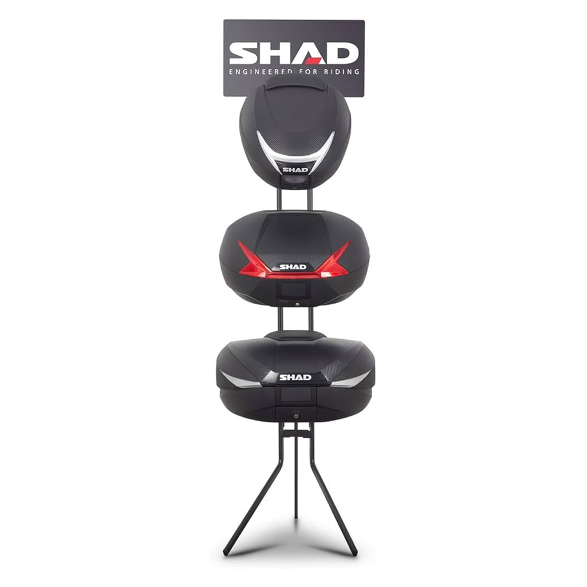 SHAD EXPOSITOR P� 3 TOP CASE (JUNTAR REF. D0EX02 OU D0EX10)