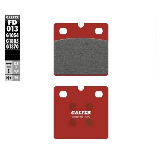 GALFER 013-1805 PASTILHAS TRAVAO TRIAL