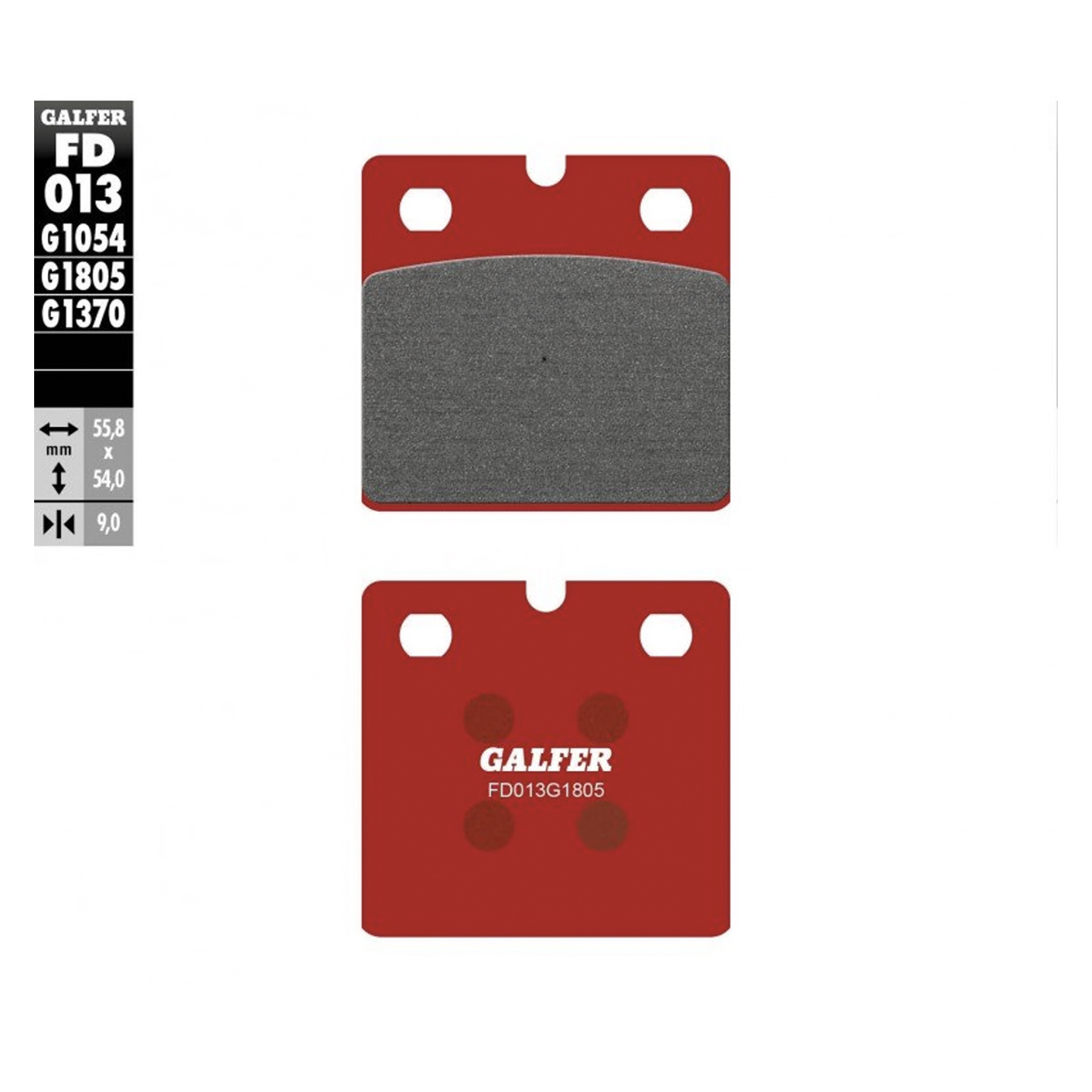GALFER 013-1805 PASTILHAS TRAVAO TRIAL