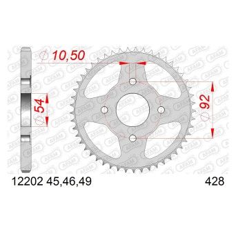 AFAM CREMALHEIRA AO 428 RD 125 SR 125 TZR 125
