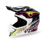 PROGRIP CAPACETE 3009 JURASSIC KID TURQUESA FUXIA PRETO