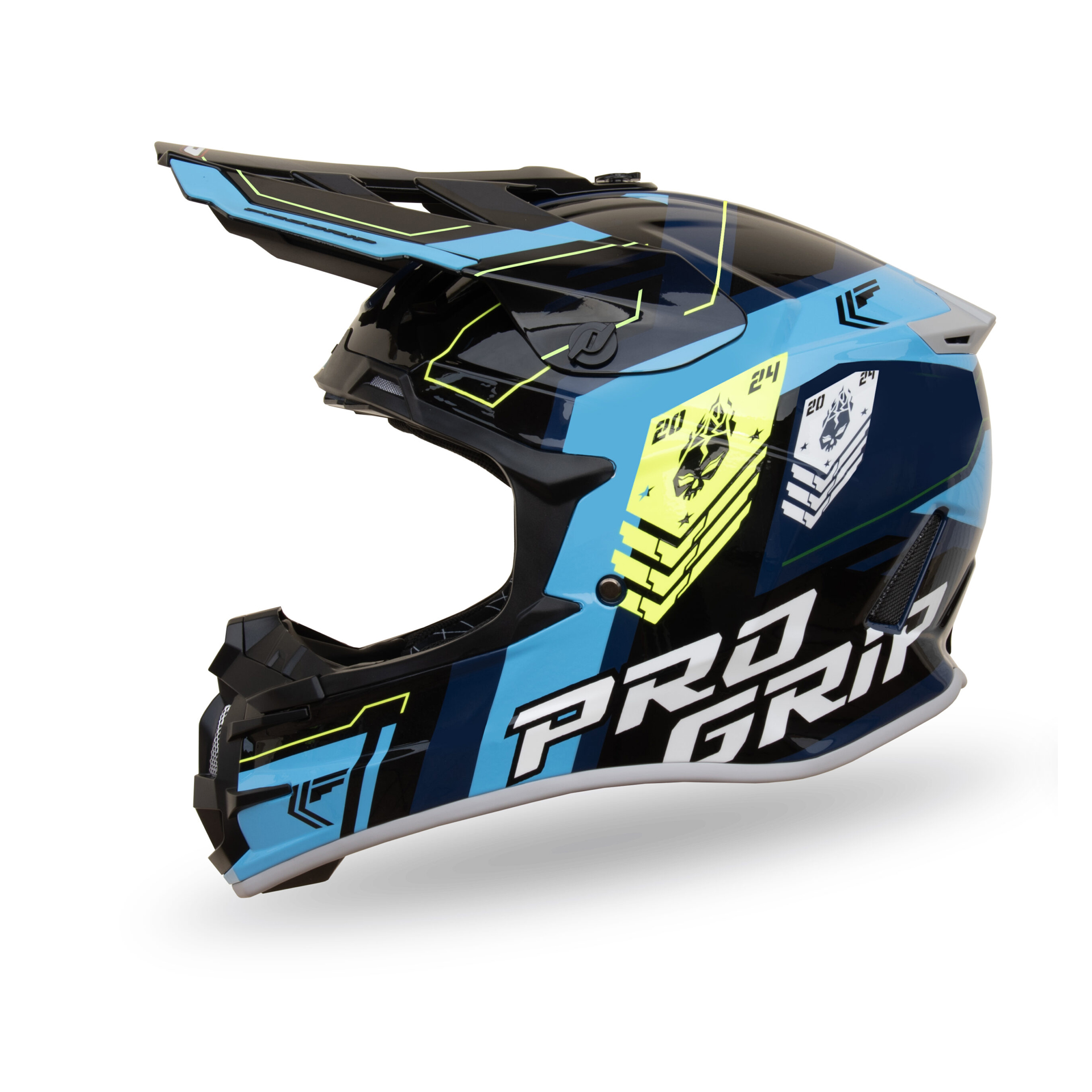 PROGRIP CAPACETE 3080 SPIRITS AZUL PRETO