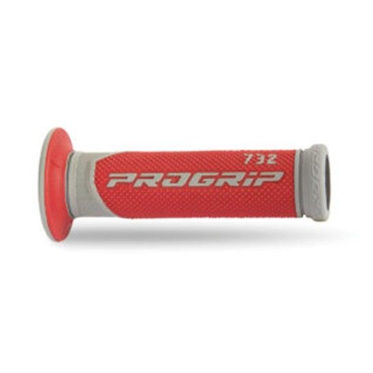 PROGRIP GRIPS 732 SUPERBIKE GREY/RED