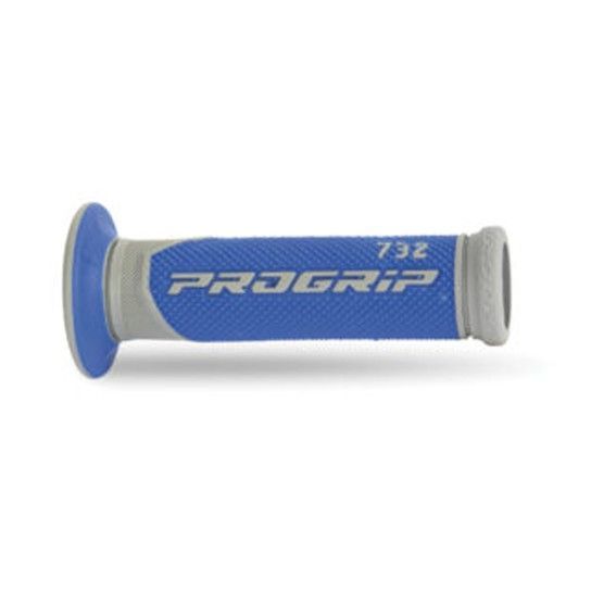 PROGRIP PUNHOS 732 SUPERBIKE CINZA/AZUL