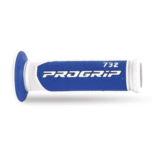 PROGRIP PUNHOS 732 SUPERBIKE BRANCO/AZUL