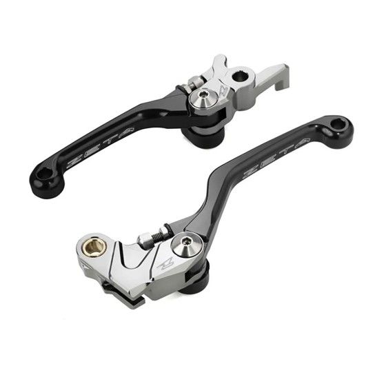 ZETA CRF450L/X KIT MANETES 3 DEDOS PRETO