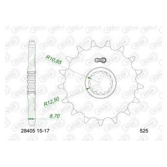 AFAM PINHAO 525 ZX10R VERSYS 1000 Z1000 Z900 Z 900 RS
