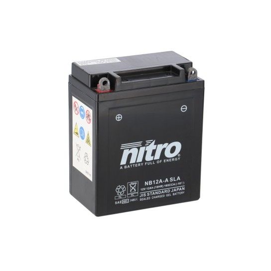 NITRO BATERIA NB12A-A COM CARGA ACIDO