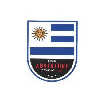 AUTOCOLANTE BENELLI ADVENTURE URUGUAY