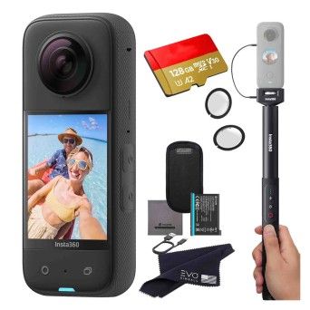 ISTONE INVISIBLE SELFIE STICK CAMERA ACTION INSTA 360 X3
