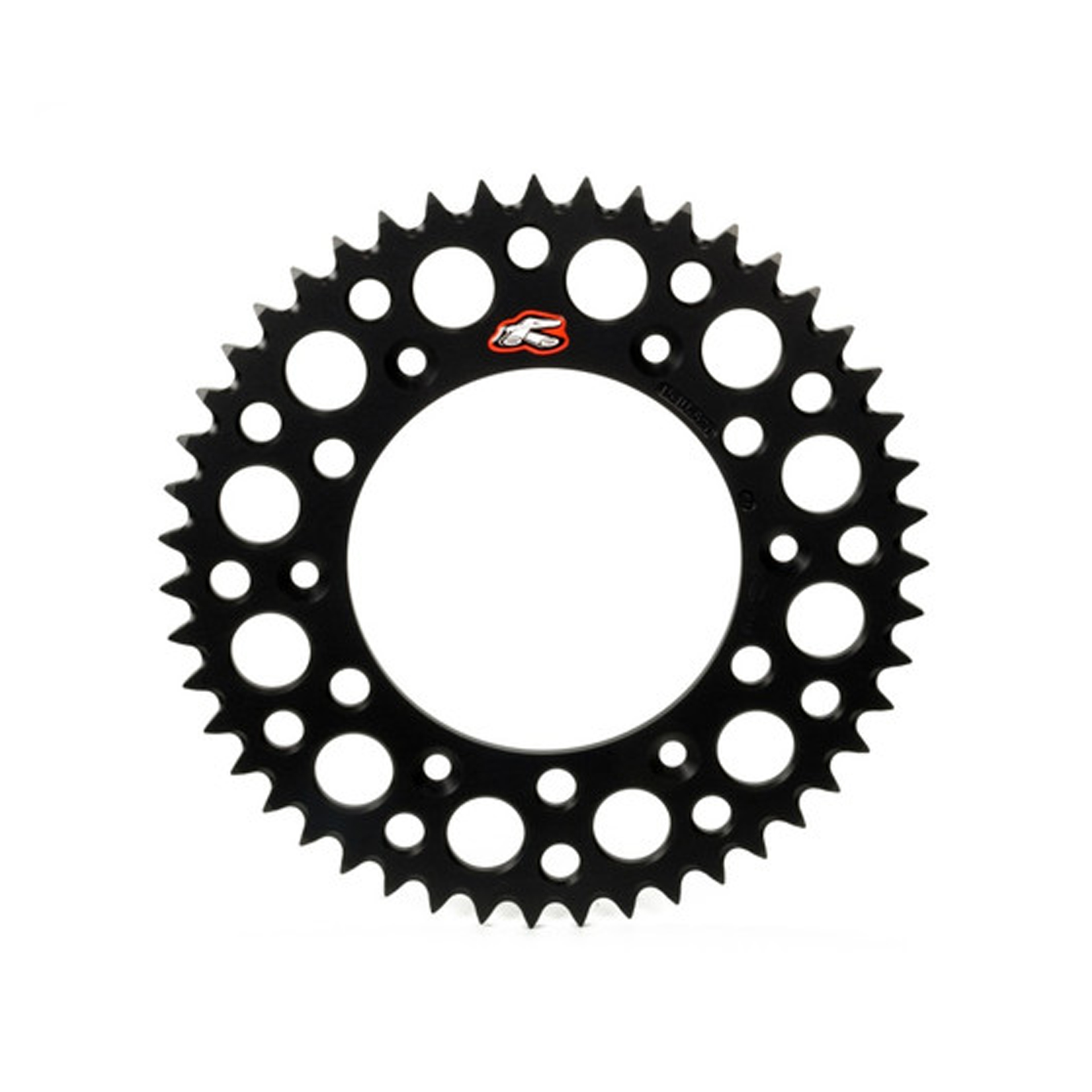 RENTHAL REAR SPROCKET BLACK Grvd Pkd RENTHAL REAR SPROCKET BLACK Grvd Pkd
