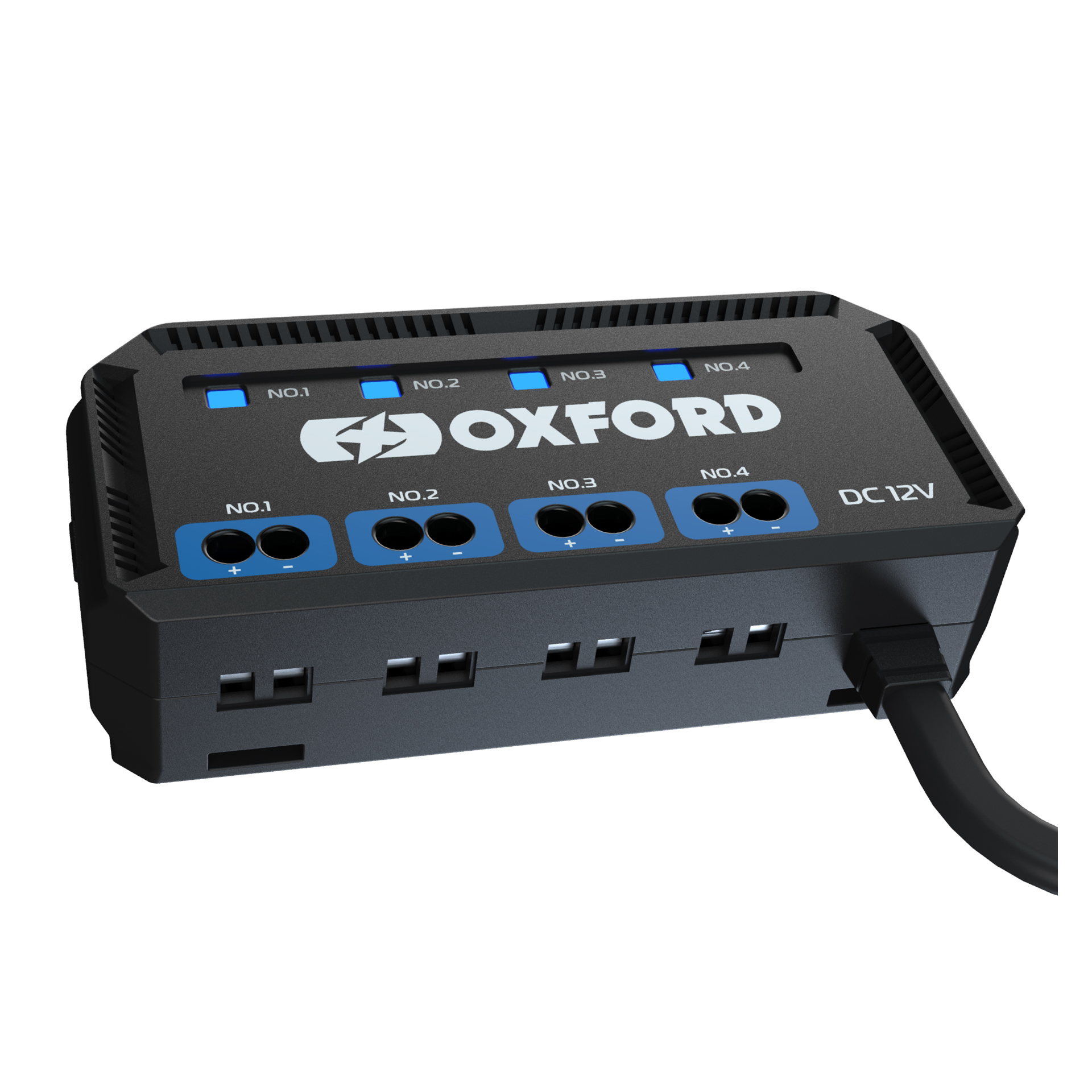 OXFORD CAIXA DE JUN�AO DE 4 ENTRADAS COM RELAY E FUSIVEL