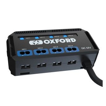 OXFORD CAIXA DE JUNAO DE 4 ENTRADAS COM RELAY E FUSIVEL