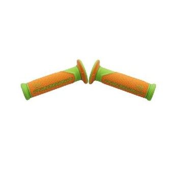 PROGRIP PUNHOS 732 SUPERBIKE VERDE FLUOR/LARANJA FLUOR