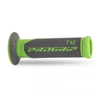 PROGRIP PUNHOS 732 SUPERBIKE VERDE FLUOR/TITANIO