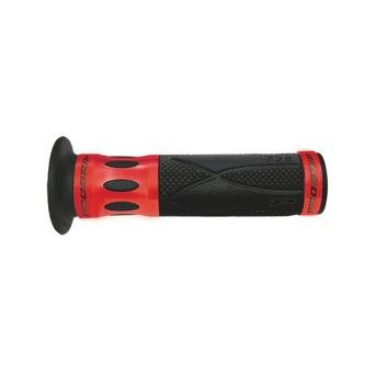 PROGRIP PUNHOS 728 ANODISADO PRETO/VERMELHO