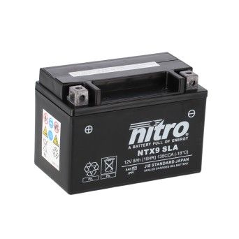 NITRO BATERIA NTX9-SLA AGM GEL SELADA