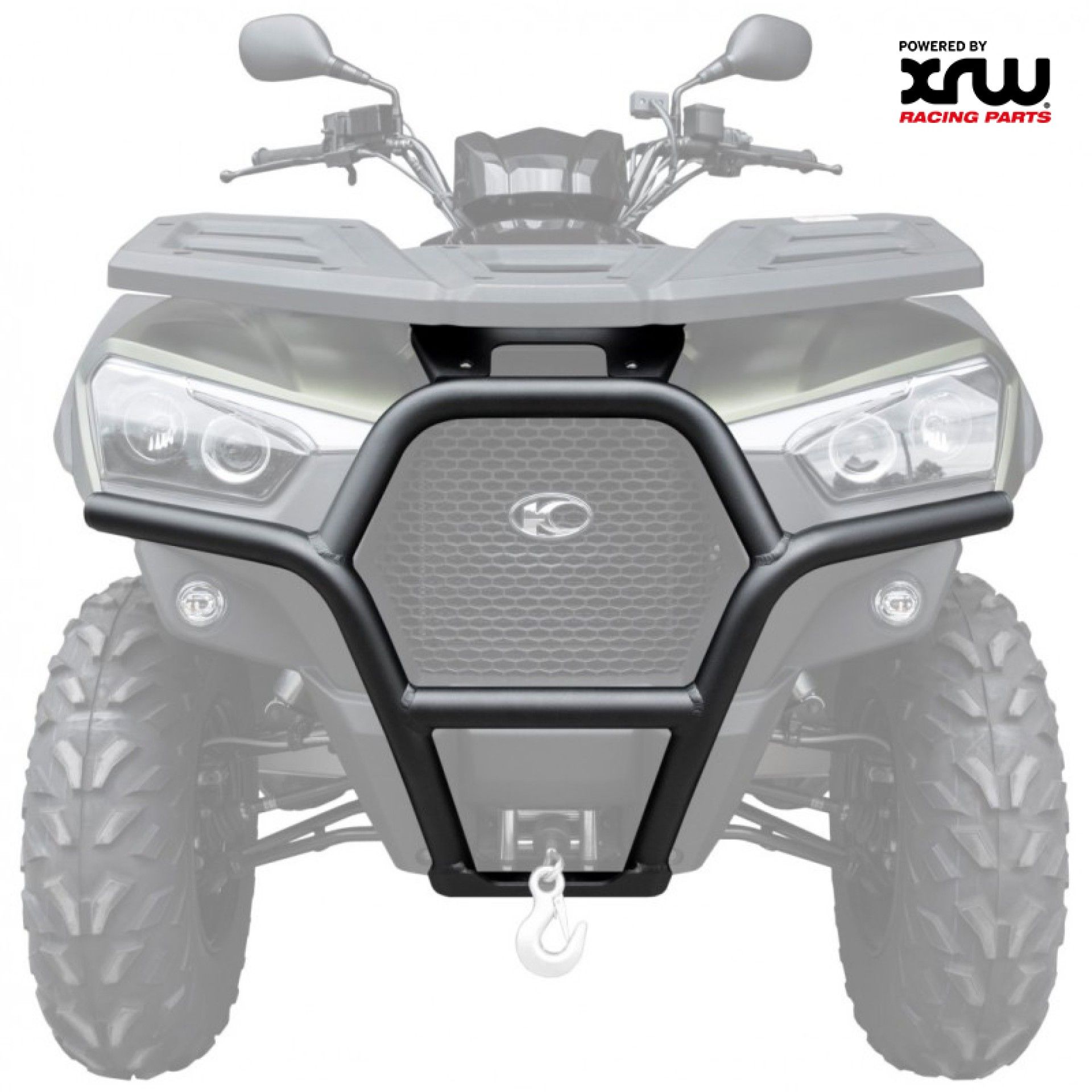 FRONT BUMPER BLACK - KYMCO MXU 550-700 (2020+)