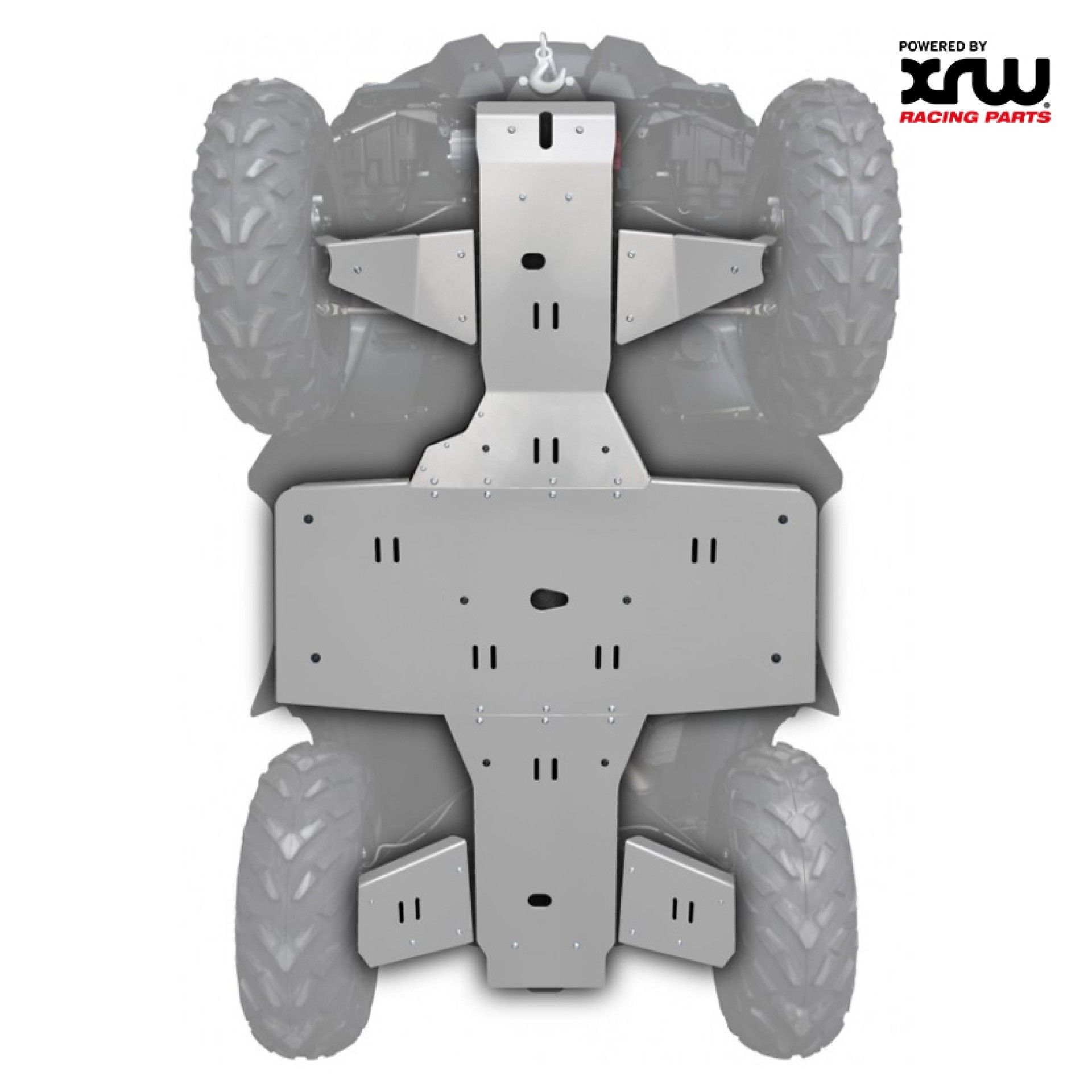 FRAME PROTECTION ALU KIT - KYMCO MXU 550-700 (2020+) FRAME PROTECTION ALU KIT - KYMCO MXU 550-700 (2020+)
