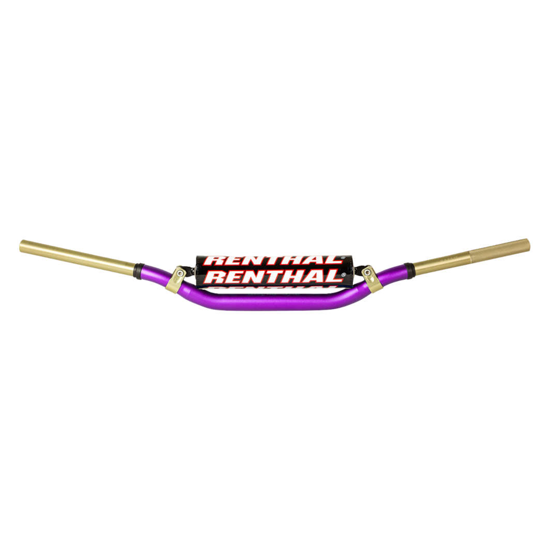 RENTHAL HANDLEBAR TWINWALL PURPLE - Padded RENTHAL HANDLEBAR TWINWALL PURPLE - Padded