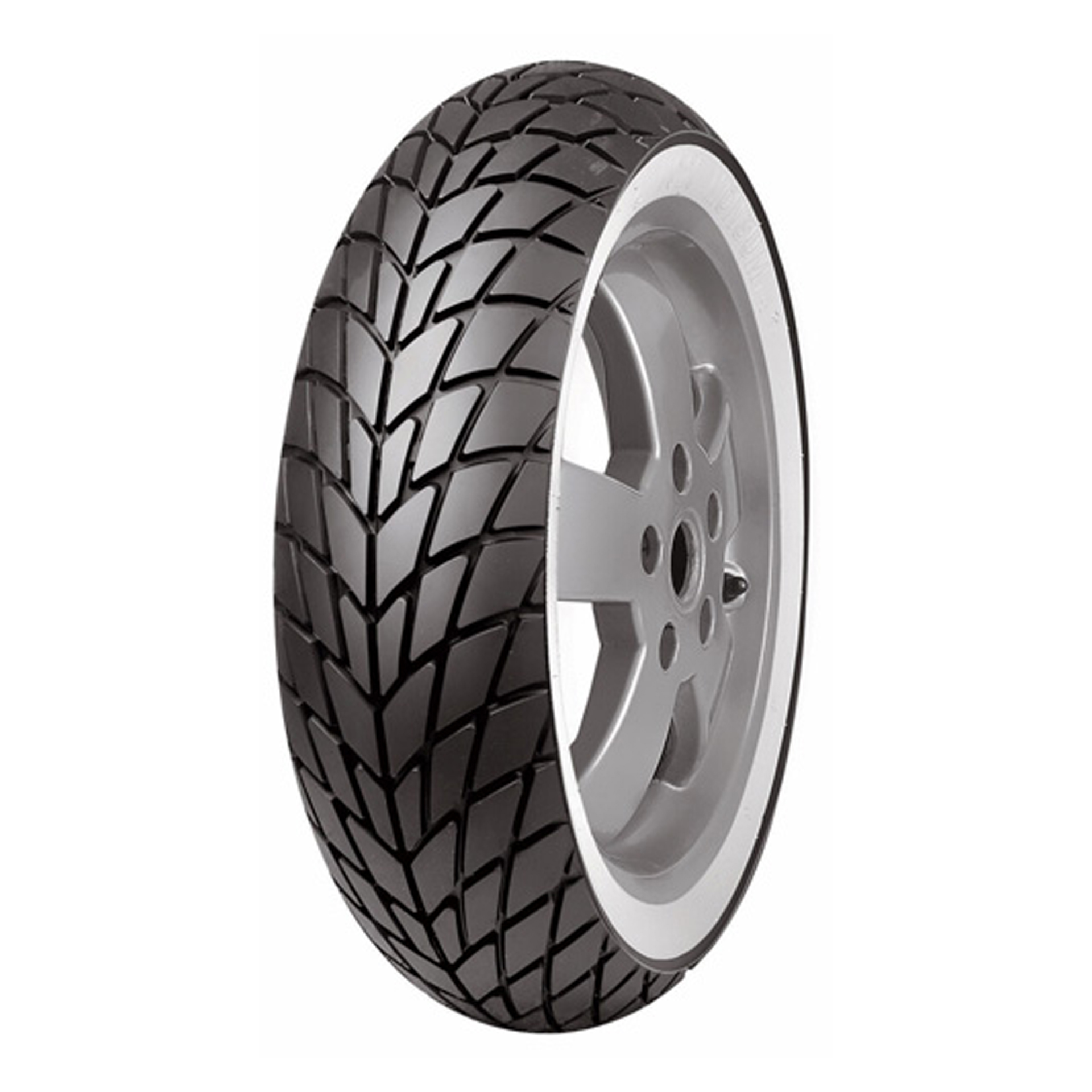 MITAS 120/70-12 58P MC-20 MONSUM REFOR�ADO FAIXA BRANCA