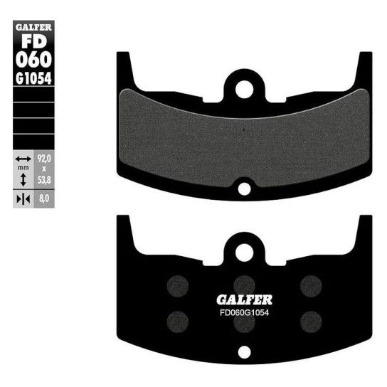 GALFER 060-1054 PASTILHAS TRAVAO