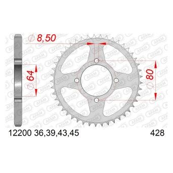 AFAM CREMALHEIRA AO 428 YBR 125 E 2006